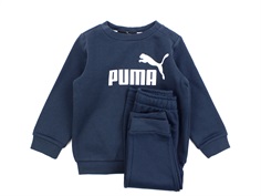 Puma dark night sweatset with bluse and pants logo